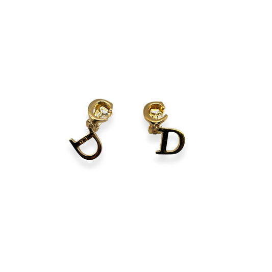 Dior Gold Earrings