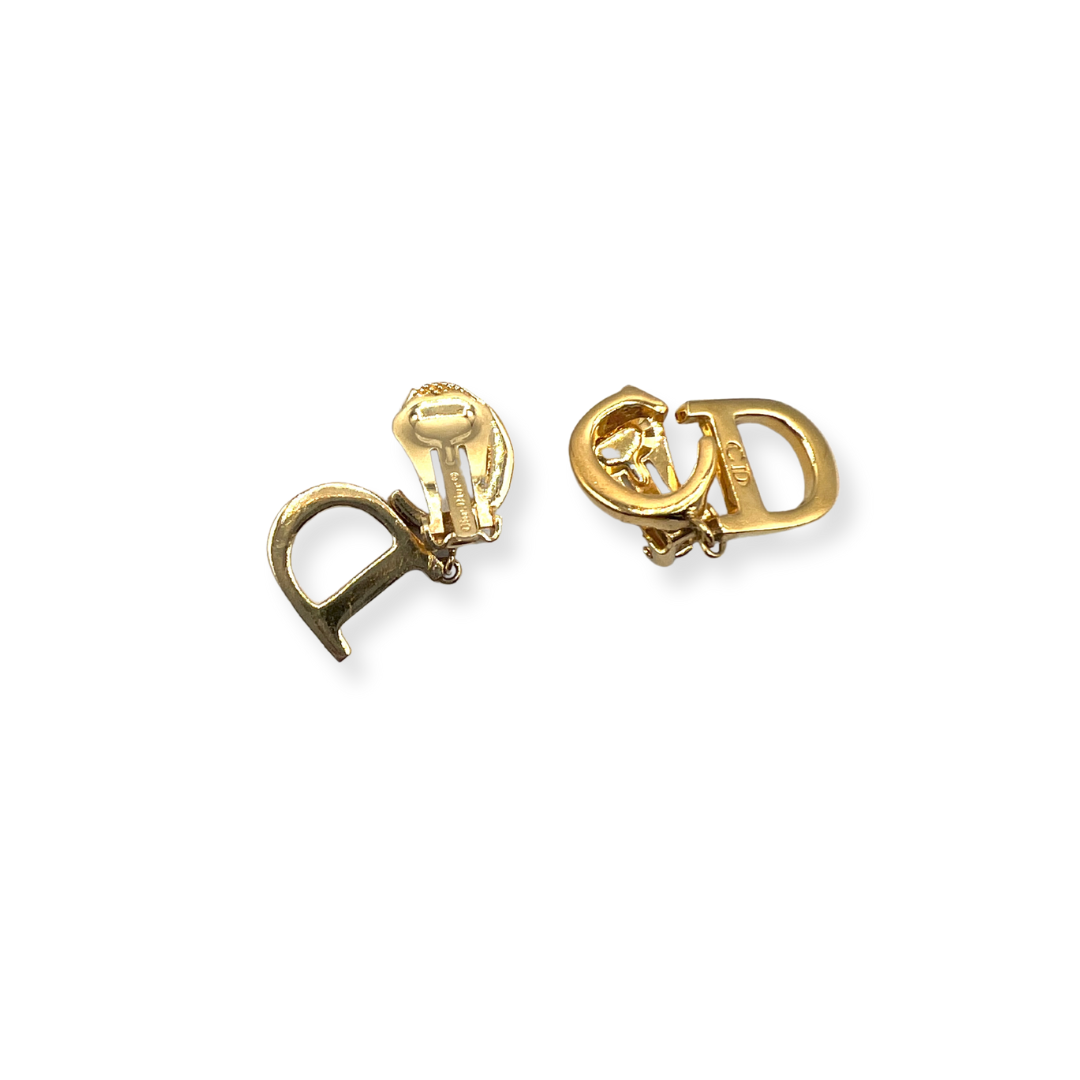 Dior Gold Earrings