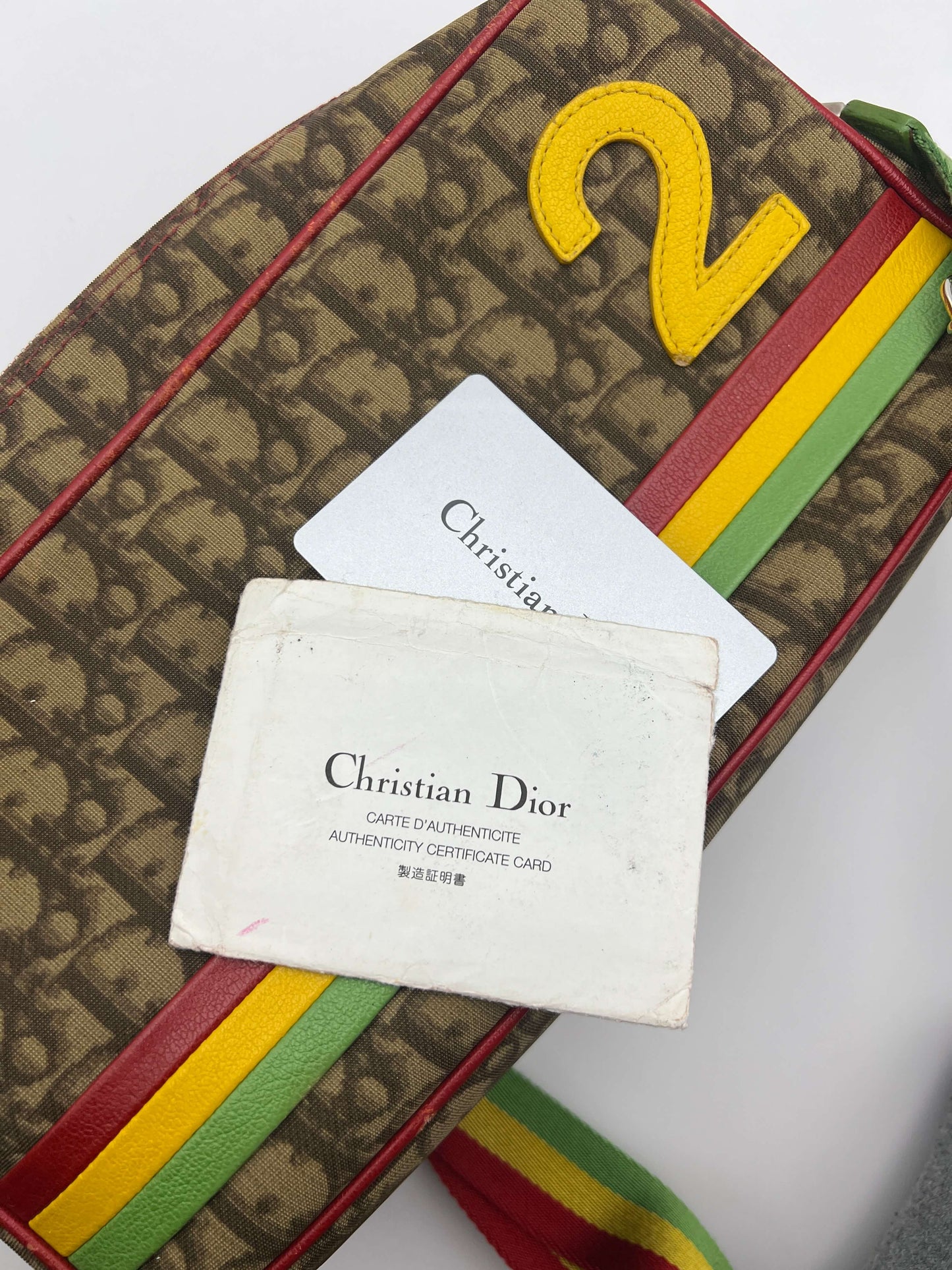 Christian Dior Rasta Handbag