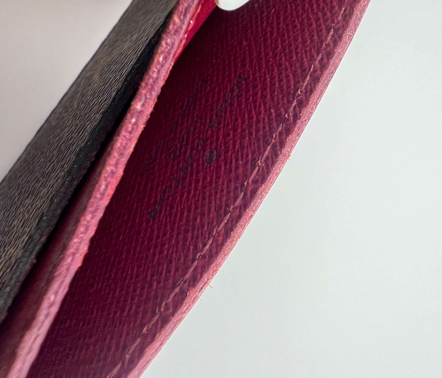 Louis Vuitton Monogram/Maroon Cardholder