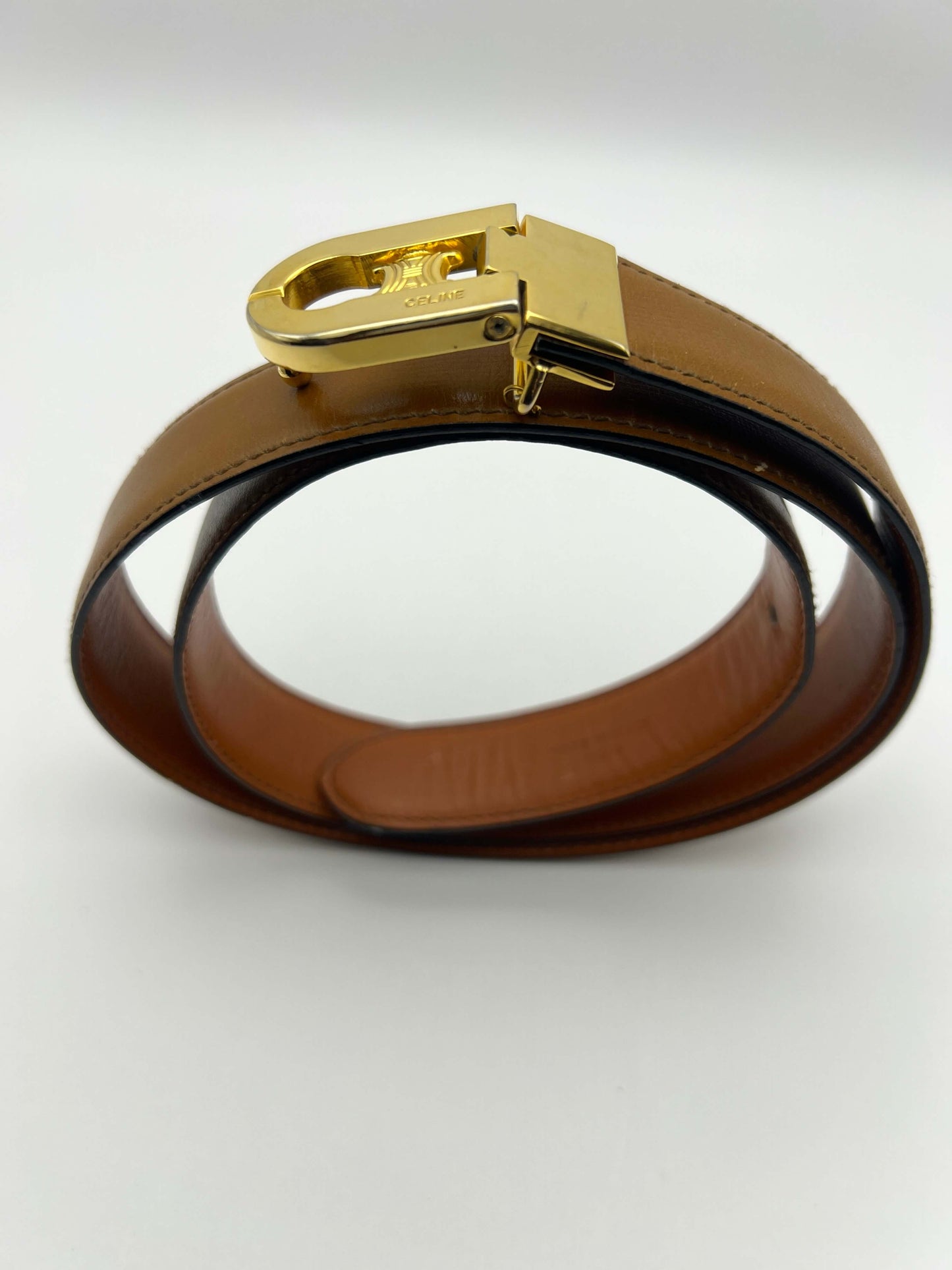 Celine Vintage Triomphe Belt