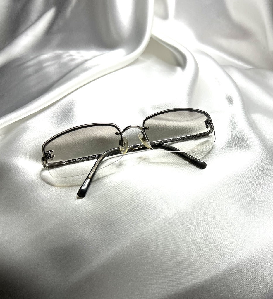 Chanel Gray Gradient Sunglasses