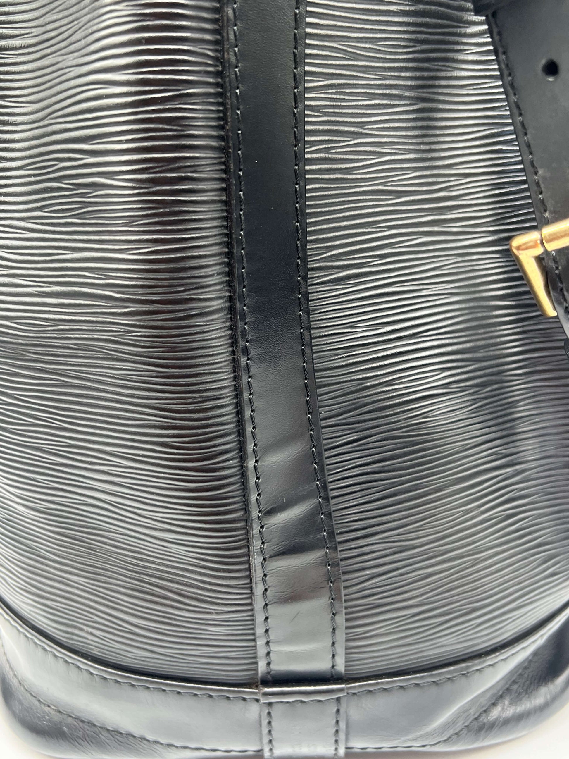Louis Vuitton Nano Noé Leather Handbag