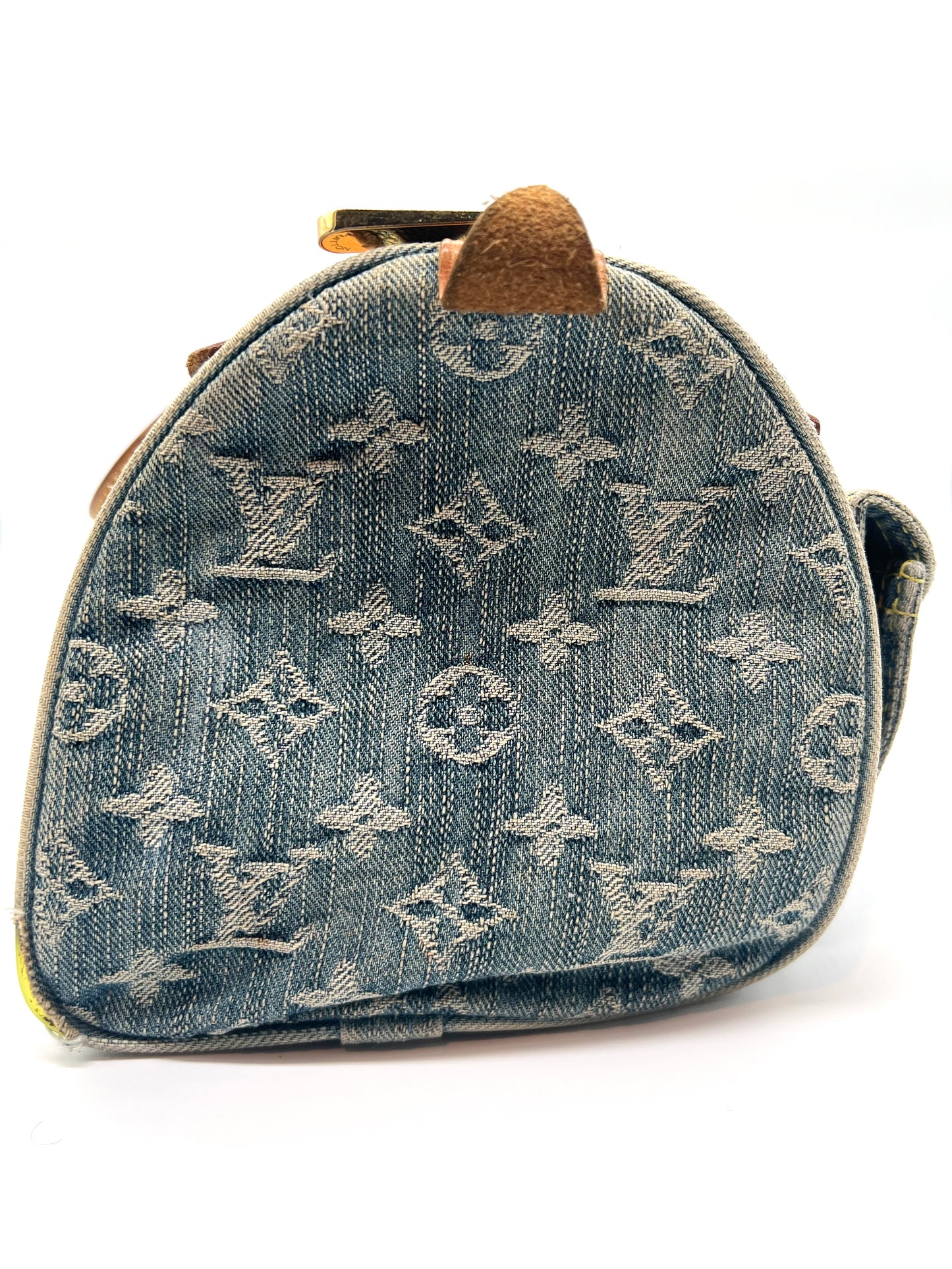 Denim Monogram Louis Vuitton Bag