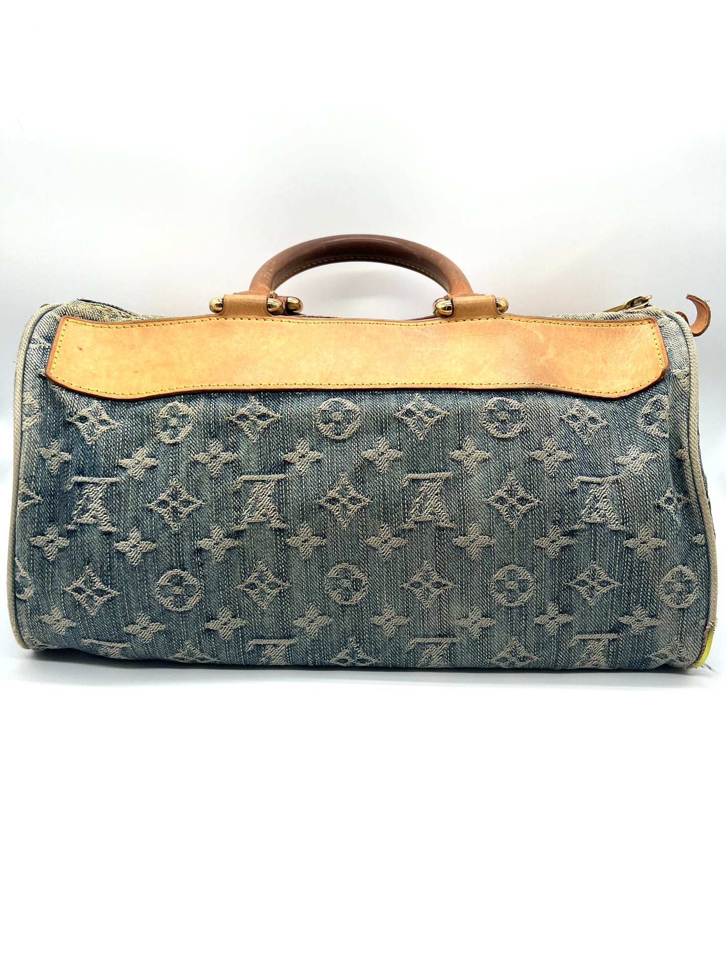 Denim Monogram Louis Vuitton Bag